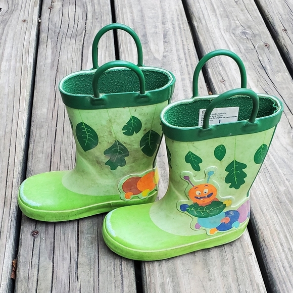 Cat & Jack Other - Cat & Jack Caterpillar Toddler Boots Size 8